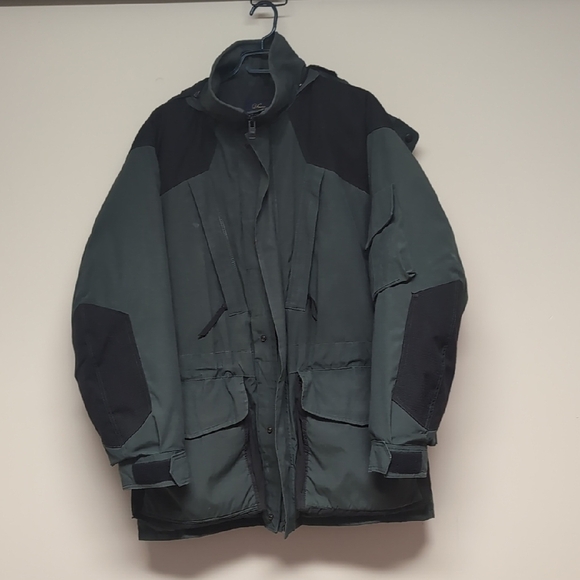 Canada Goose "Snow Goose" Men's Green and Black Parka - Picture 1 of 6